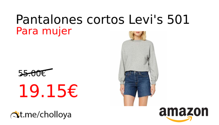 Pantalones cortos Levi's 501