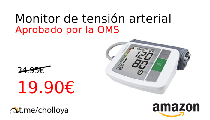 Monitor de tensión arterial