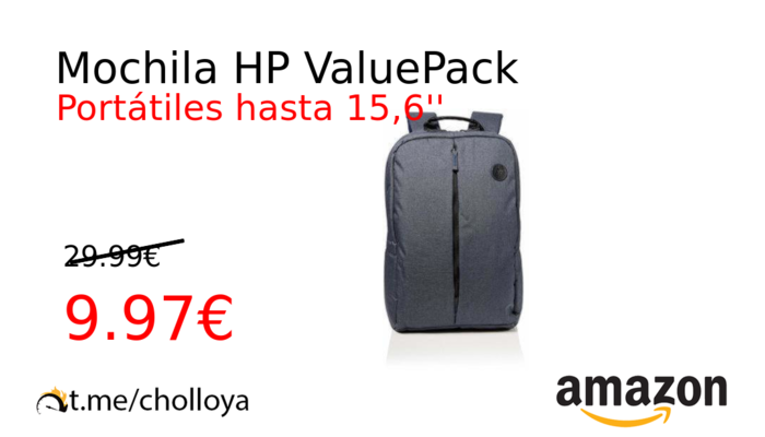 Mochila HP ValuePack
