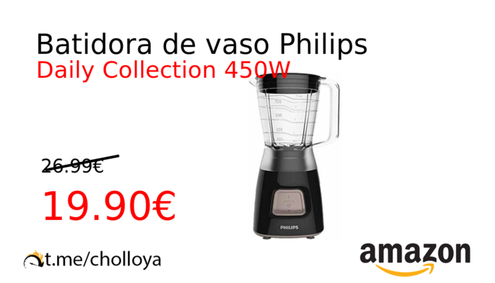 Batidora de vaso Philips