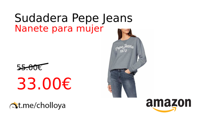 Sudadera Pepe Jeans