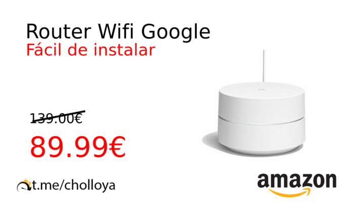 Router Wifi Google