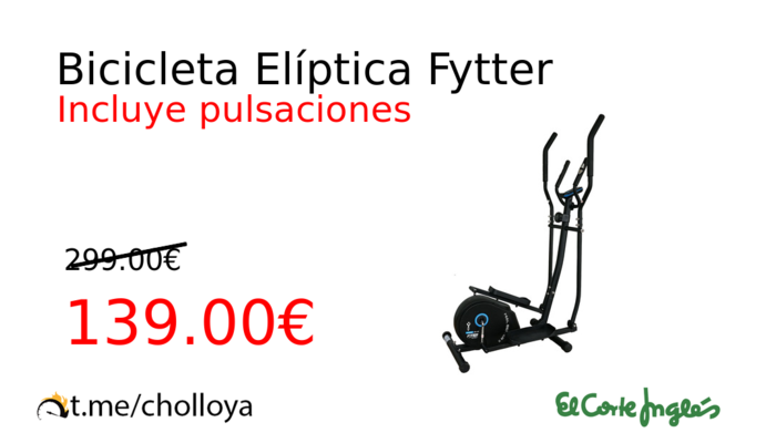 Bicicleta Elíptica Fytter