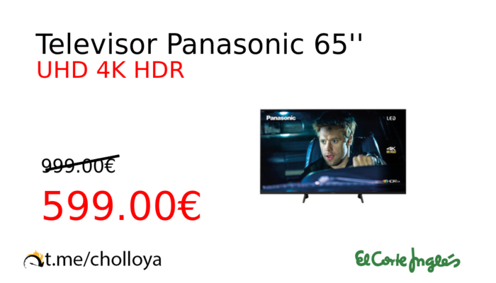 Televisor Panasonic 65''