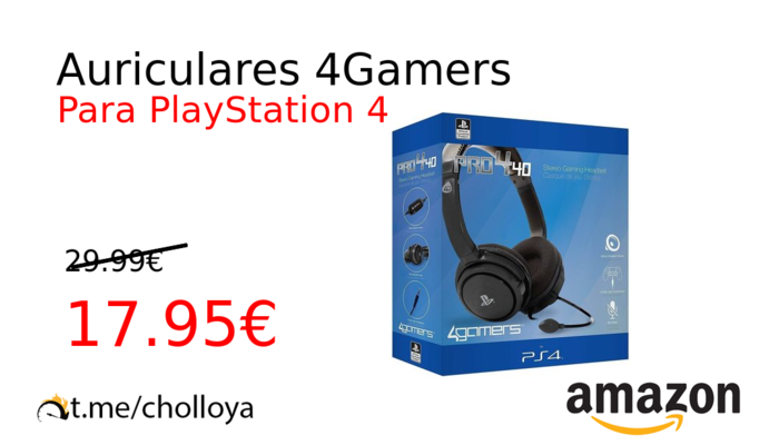 Auriculares 4Gamers