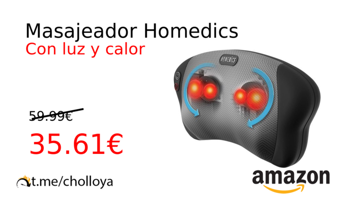 Masajeador Homedics