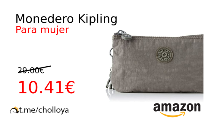 Monedero Kipling