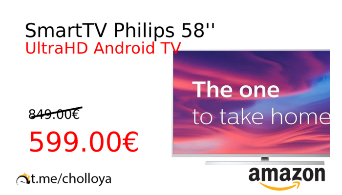 SmartTV Philips 58''