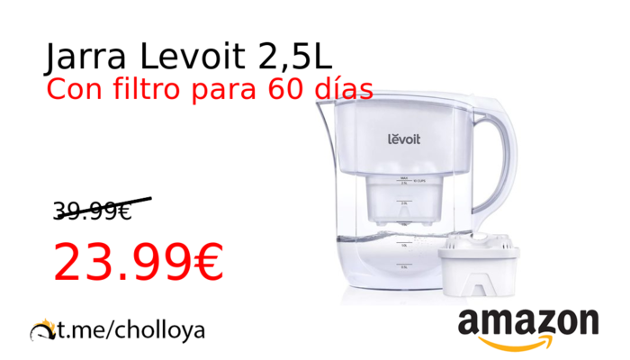 Jarra Levoit 2,5L