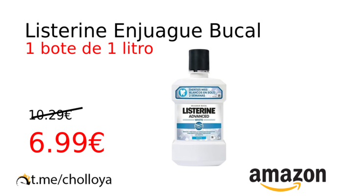 Listerine Enjuague Bucal