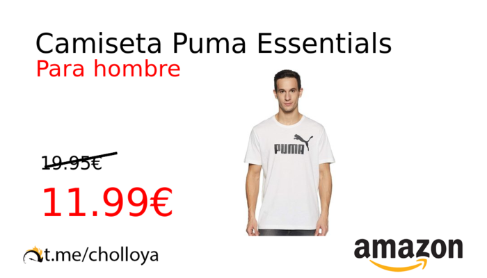 Camiseta Puma Essentials