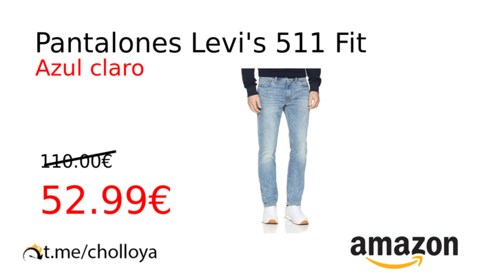 Pantalones Levi's 511 Fit