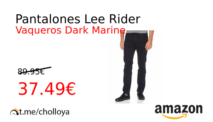 Pantalones Lee Rider