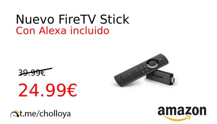 Nuevo FireTV Stick