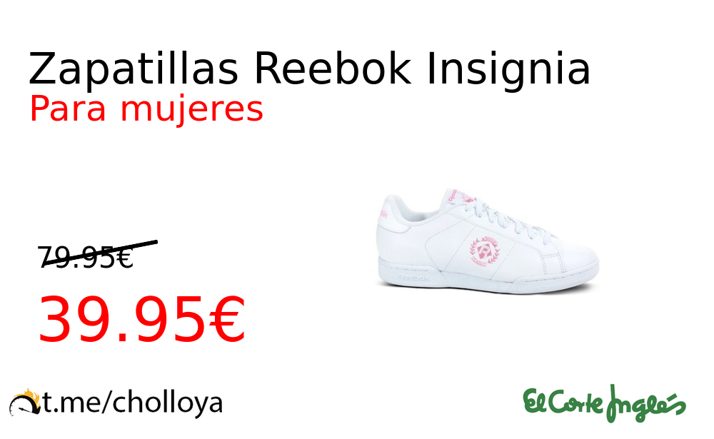 Zapatillas Reebok Insignia