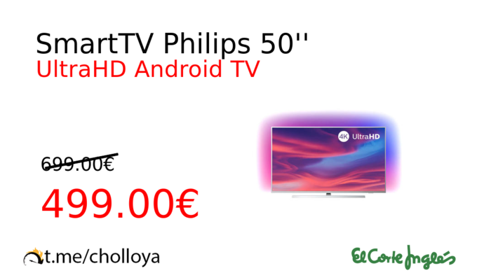 SmartTV Philips 50''
