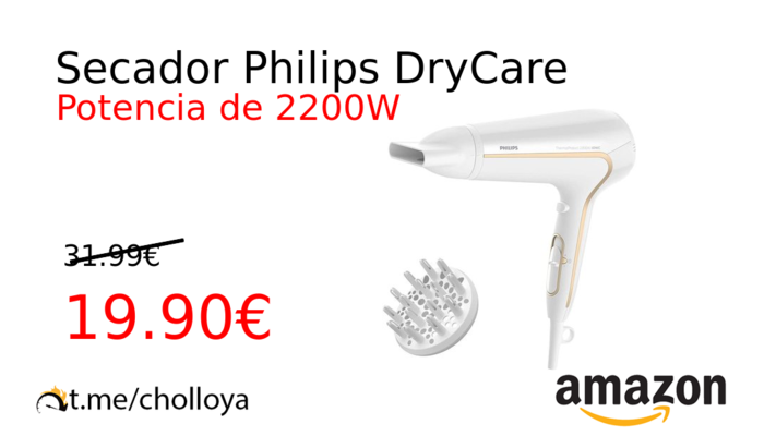 Secador Philips DryCare