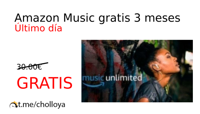 Amazon Music gratis 3 meses