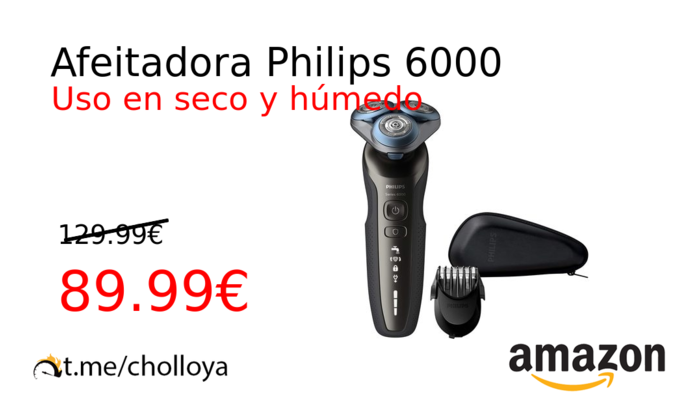 Afeitadora Philips 6000