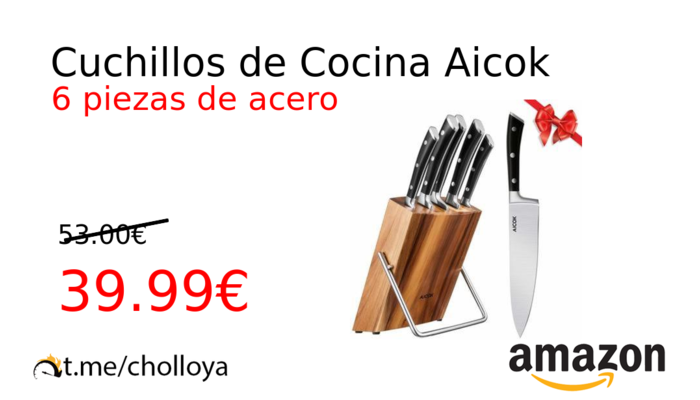 Cuchillos de Cocina Aicok