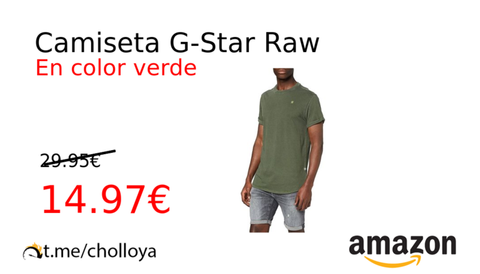 Camiseta G-Star Raw