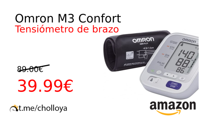 Omron M3 Confort Tensiómetro Digital