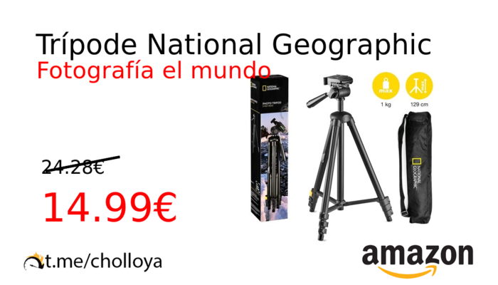Trípode National Geographic