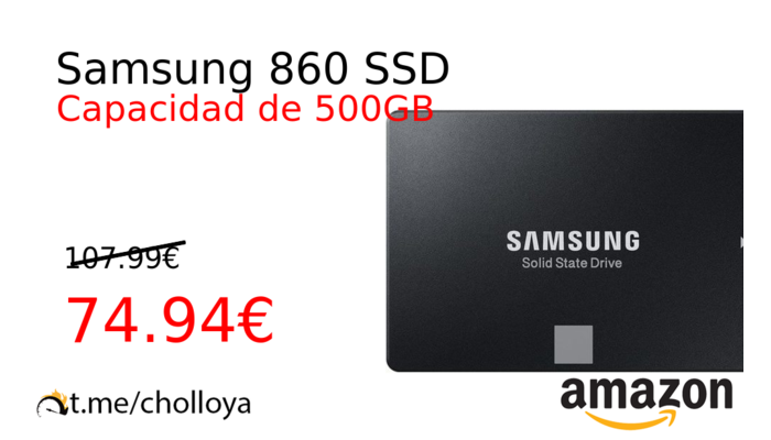 Samsung 860 SSD