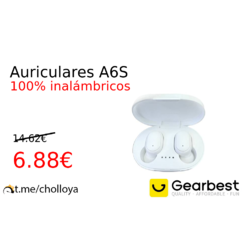 Auriculares A6S