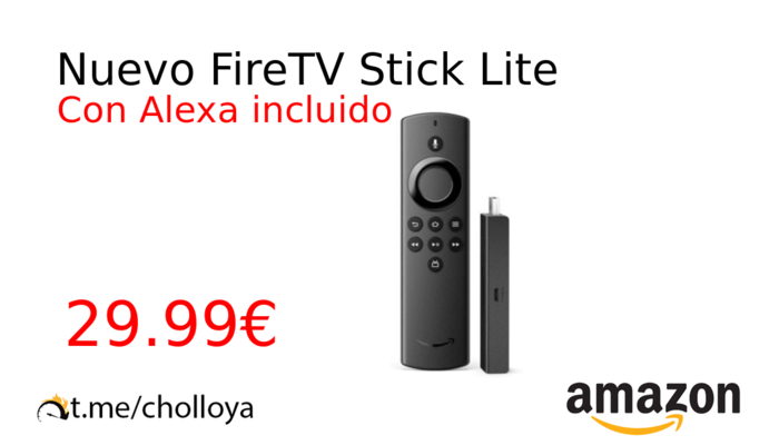 Nuevo FireTV Stick Lite