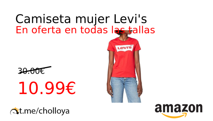 Camiseta mujer Levi's