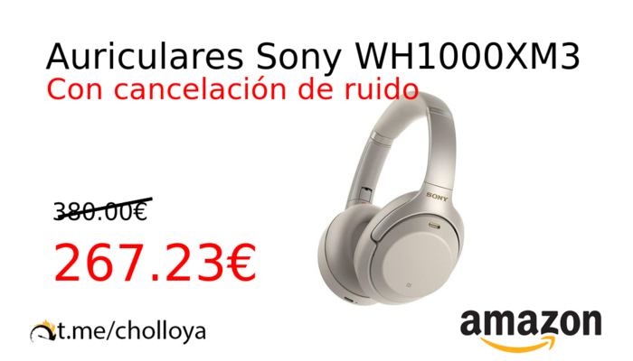 Auriculares Sony WH1000XM3