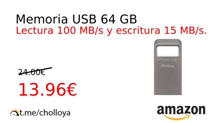 Memoria USB 64 GB