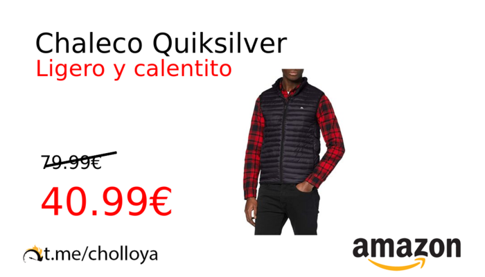 Chaleco Quiksilver