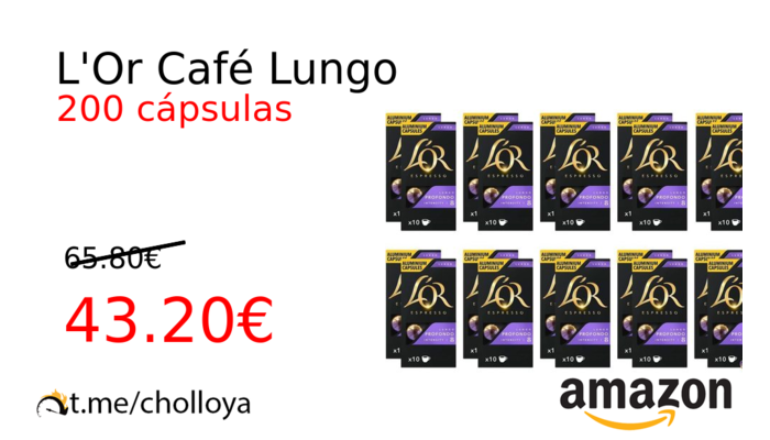 L'Or Café Lungo