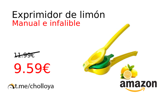 Exprimidor de limón