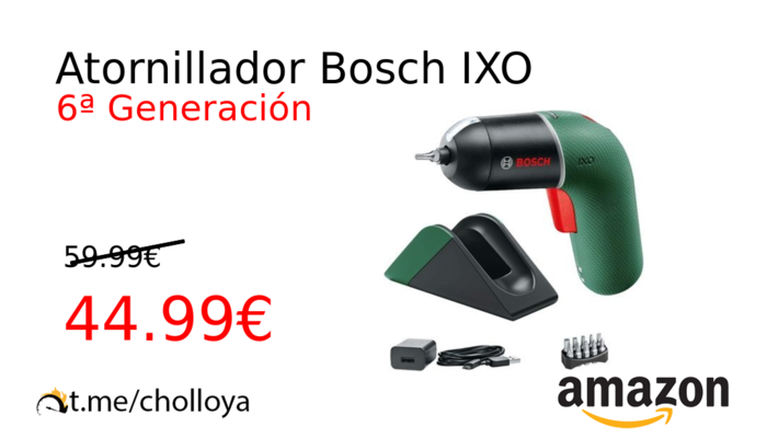 Atornillador Bosch IXO