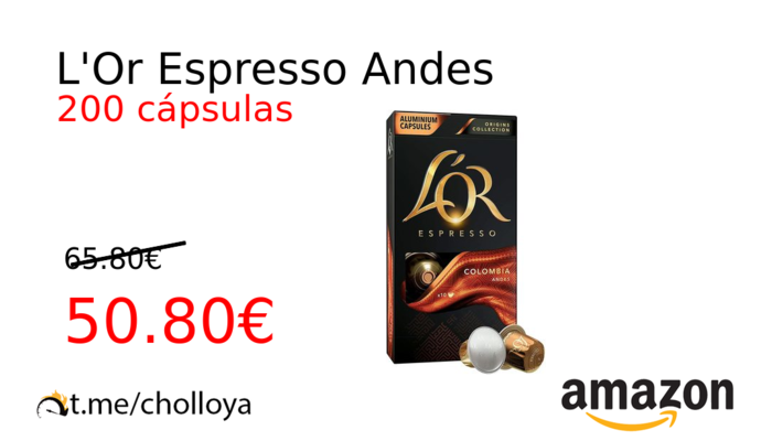 L'Or Espresso Andes
