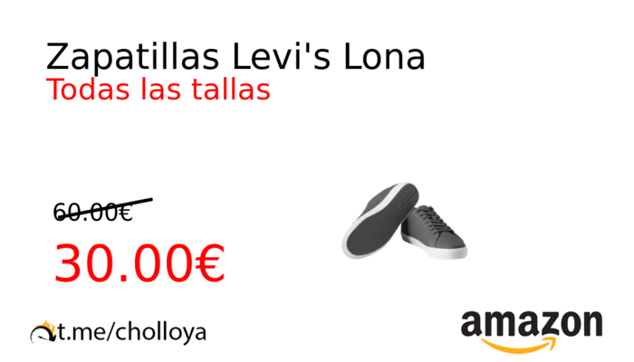 Zapatillas Levi's Lona