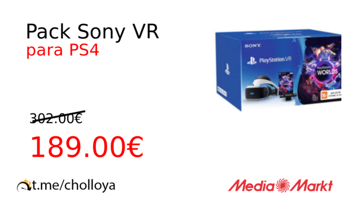 Pack Sony VR