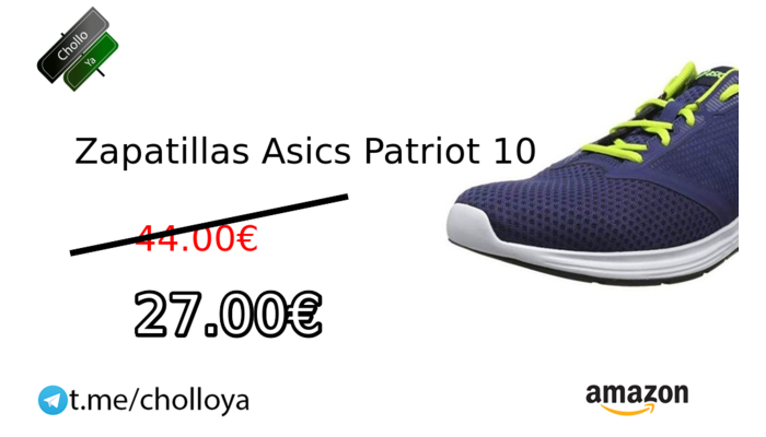 Zapatillas Asics Patriot 10