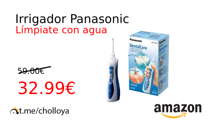 Irrigador Panasonic