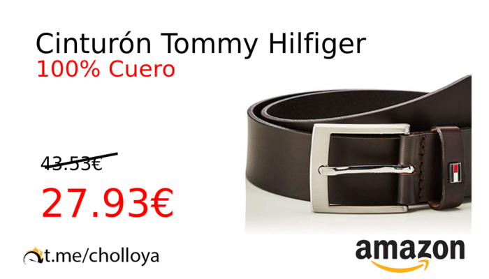 Cinturón Tommy Hilfiger