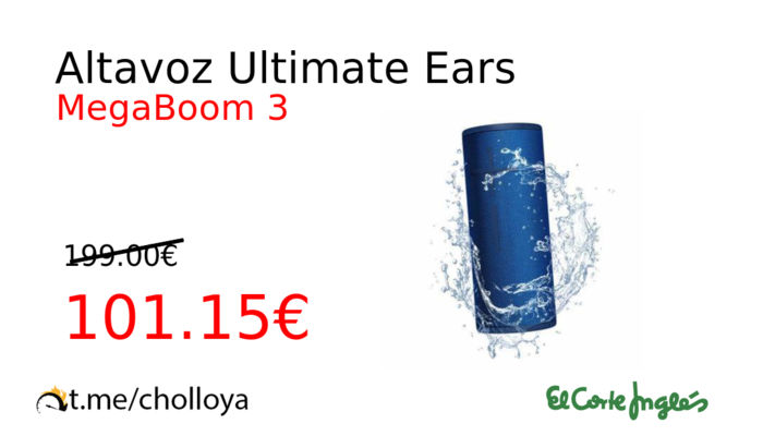Altavoz Ultimate Ears