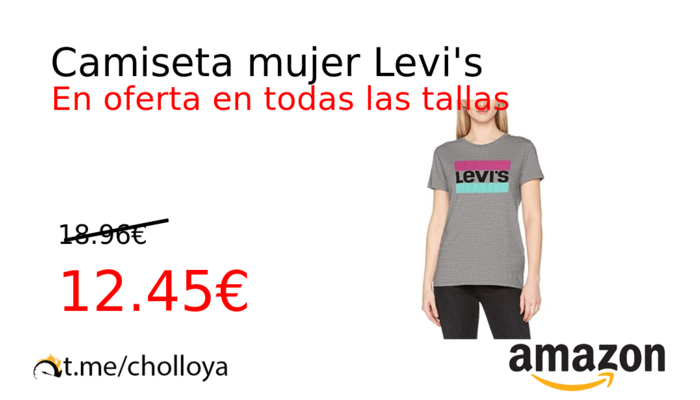 Camiseta mujer Levi's