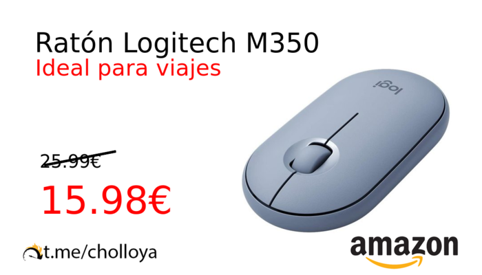 Ratón Logitech M350