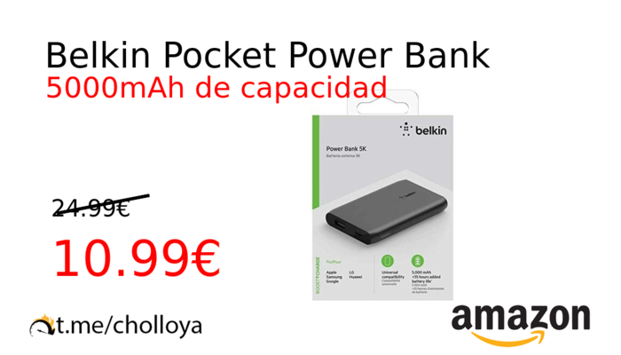 Belkin Pocket Power Bank