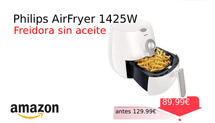 Philips AirFryer 1425W