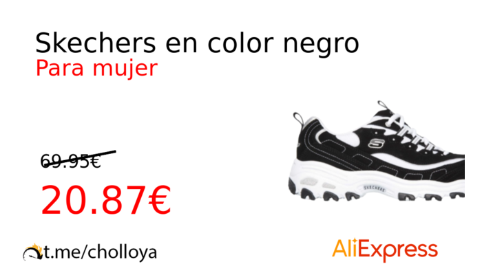Skechers en color negro