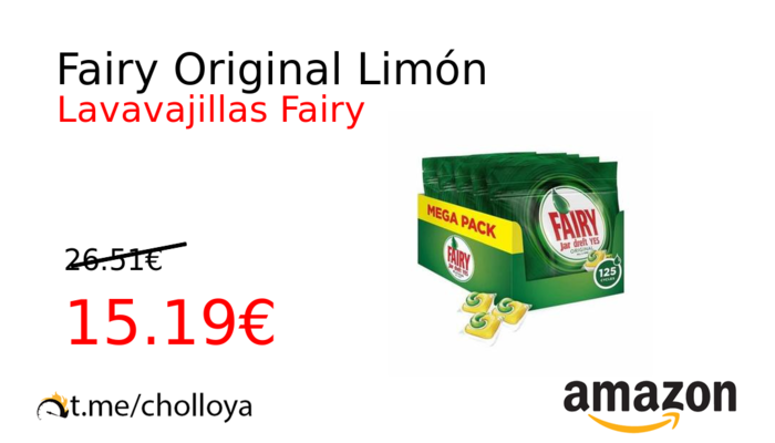 Fairy Original Limón 